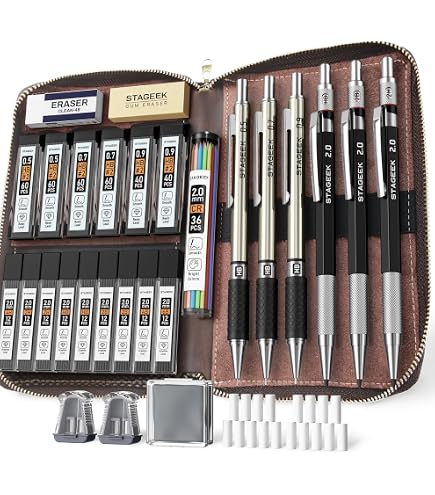 シャープペンシルセット Amazon.co.jp: シルバーメタルシャープペンシル30本セット レザー